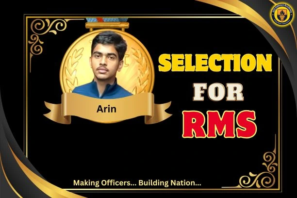 RIMC Aspirant Selected – India’s Best Defence Coaching